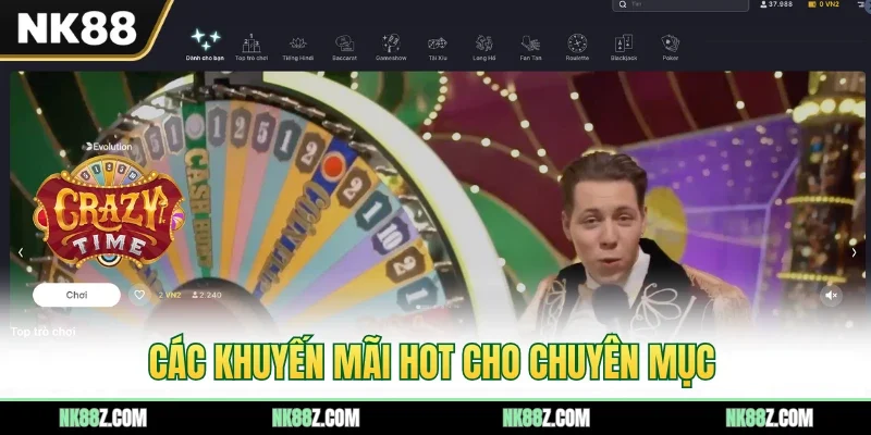 Các khuyến mãi hot cho chuyên mục